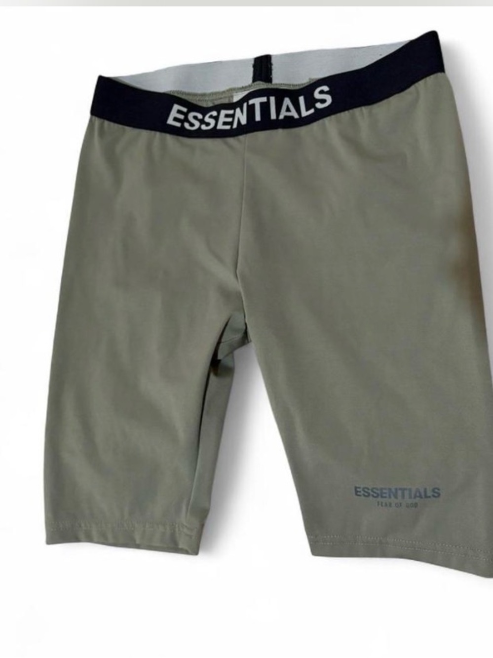 Women essentials fear of godOlive Green biker shorts size xs